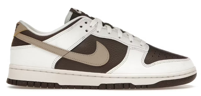 Nike Dunk Low Next Nature Summit White Baroque Brown SZ 10 USED