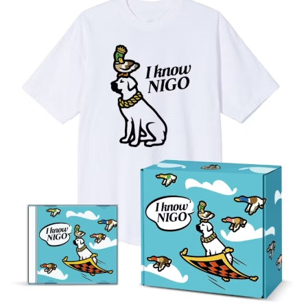 I Know Nigo T-Shirt and CD Box Set 1 White SZ XL
