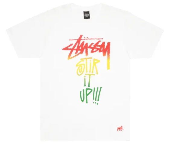 Stussy Stir It Up! Tee 'White' SZ M