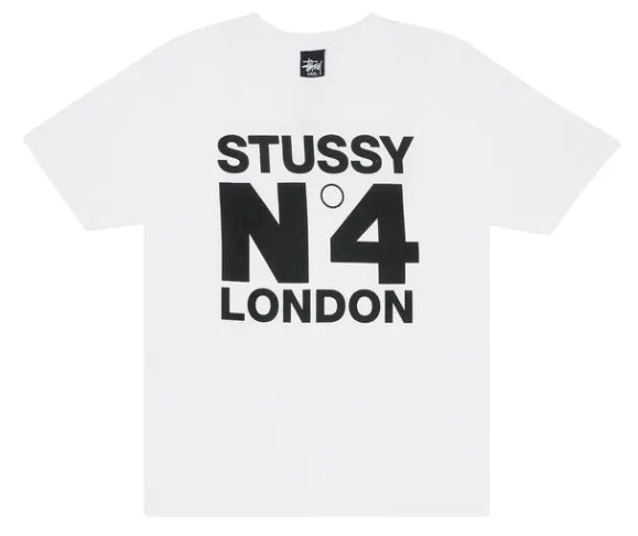 Stussy No.4 London Tee 'White' SZ S