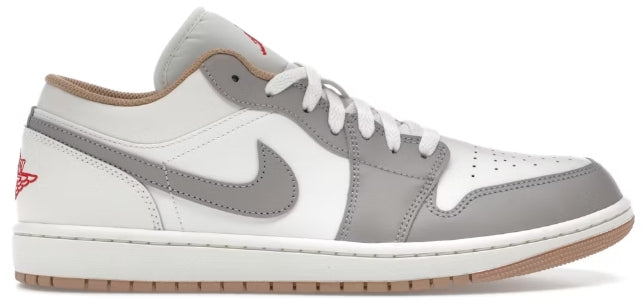 Jordan 1 Low Sail College Grey Rattan SZ 12.5 MISSING LID