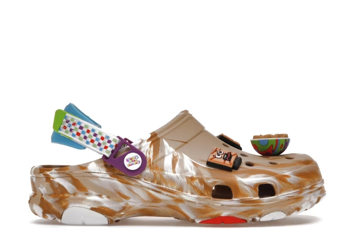 Crocs Classic Clog Cinnamon Toast Crunch SZ 10 Used