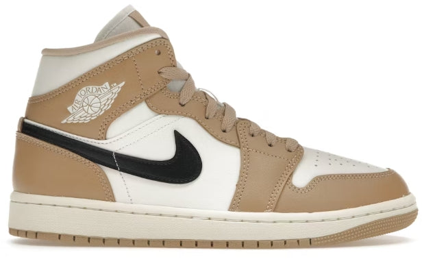 Jordan 1 Mid SE Desert Sail (Women's) SZ 12/10.5M MISSING LID