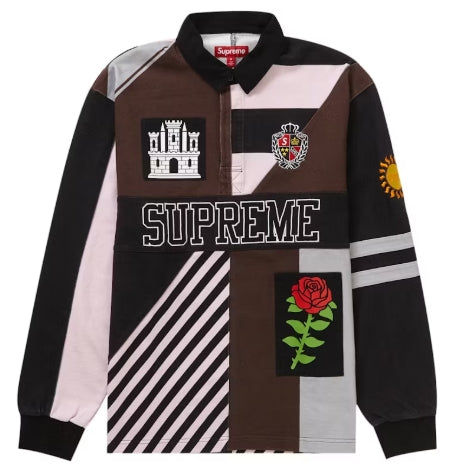 Supreme Rose Rugby Black SZ LARGE