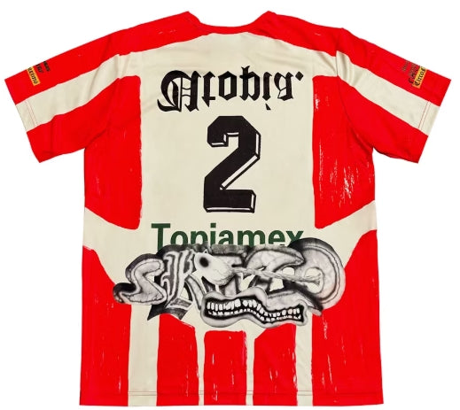 Travis Scott Mexico Soccer Jersey Multicolor SZ LARGE