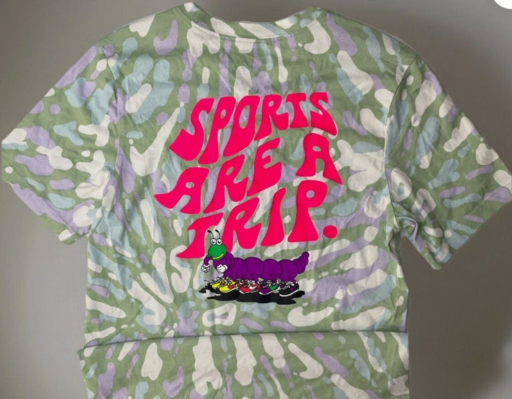 Nike Shirt Lava Tie-Dye Short Sleeve SZ XL