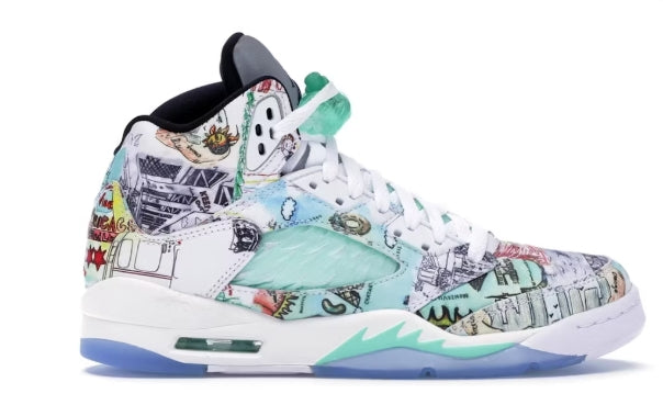 Jordan 5 Retro Wings (GS) SZ 6Y USED