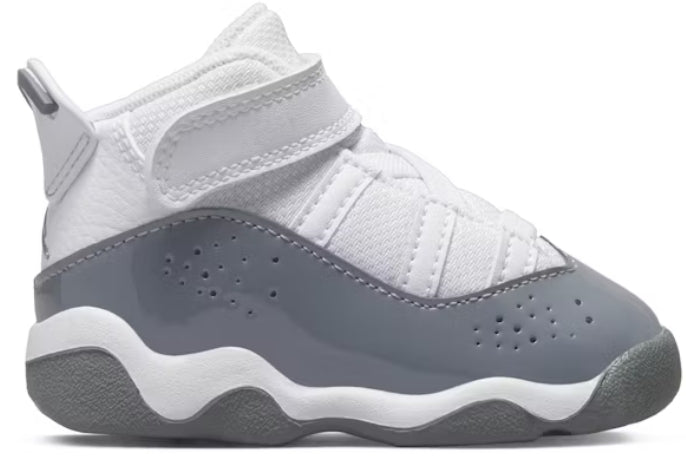 Jordan 6 Rings White Cool Grey (TD) SZ 7C USED NO BOX