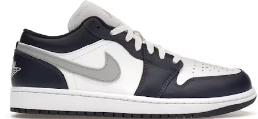 Jordan 1 Low Wolf Grey Midnight Navy SZ 12 (NO LID)