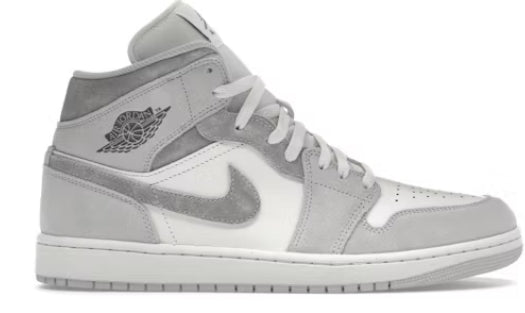 Jordan 1 Mid SE Neutral Grey Sail SZ 13