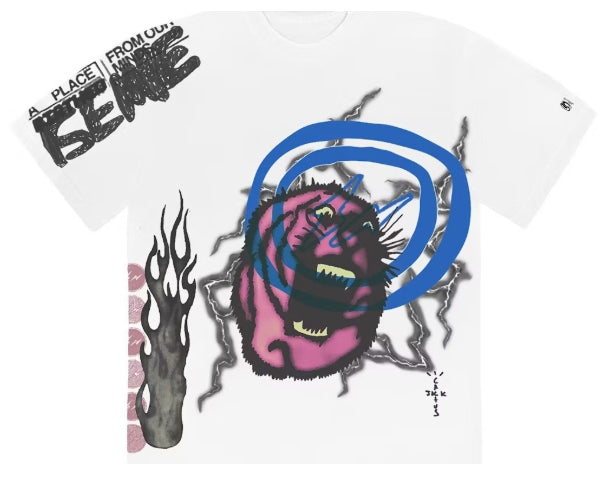 Travis Scott Cactus Jack For Fragment Sunrise Tee SZ XL