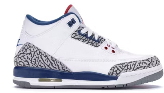 Jordan 3 Retro True Blue (2016) (GS) SZ 7Y USED NO BOX