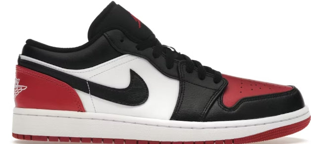 Jordan 1 Low Bred Toe 2.0 SZ 12 MISSING LID
