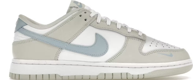 Nike Dunk Low Light Bone Armory Blue SZ 10 MEN'S MISSING LID