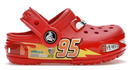 Crocs Classic Clog Lightning McQueen (TD) SZ 7C