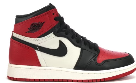 Jordan 1 Retro High Bred Toe (GS) SZ 7Y USED