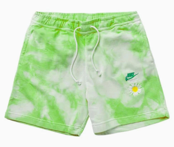 Nike Sportswear French Terry Shorts 'Floral Green' SZ XL