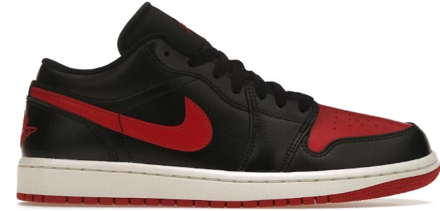 Jordan 1 Low Bred Women's Sz 7.5/6M No Lid