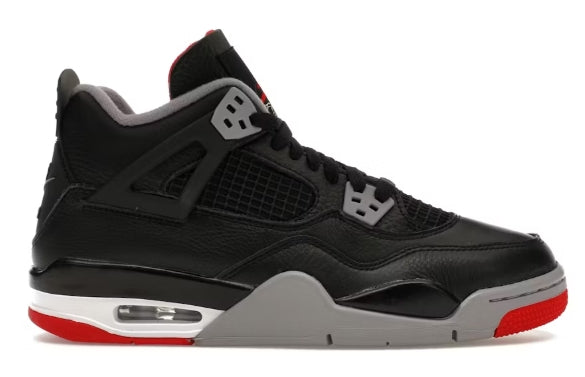Jordan 4 Retro Bred Reimagined (GS) SZ 4.5Y MISSING LID