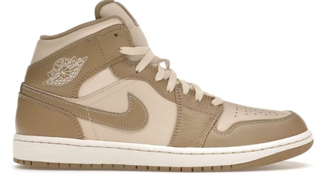 Jordan 1 Mid Legend Light Brown SZ 10.5 MISSING LID