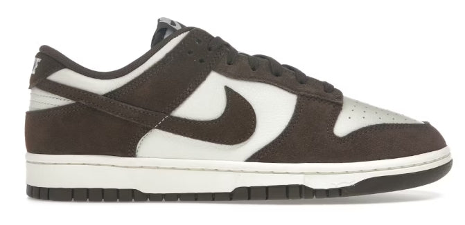 Nike Dunk Low Retro SE Pale Ivory Baroque Brown SZ 9 MISSING LID