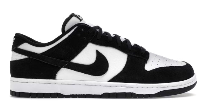 Nike Dunk Low Retro SE Suede Panda SZ 10.5 MISSING LID