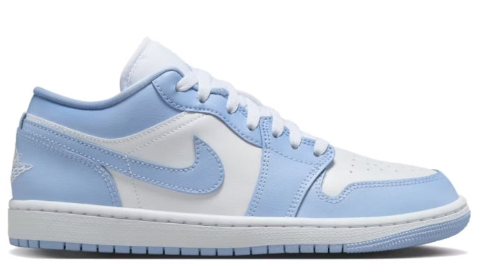 Jordan 1 Low White Aluminum (Women's) SZ 12W/10.5M MISSING LID