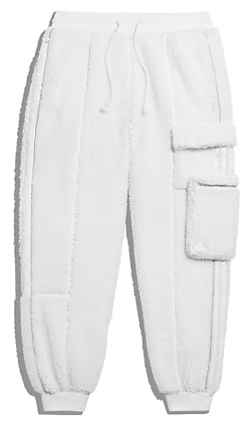 adidas Ivy Park Teddy Cargo Sweat Pants (All Gender) Core White SZ SMALL