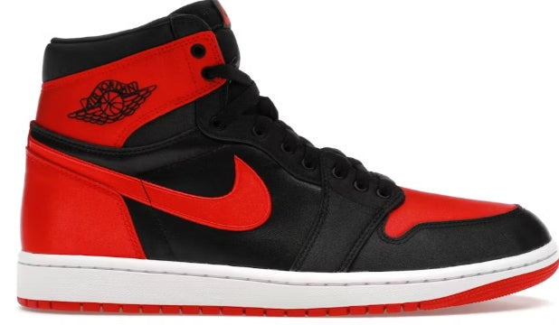 Jordan 1 Retro High OG Satin Bred (Women's) SZ 12/10.5M