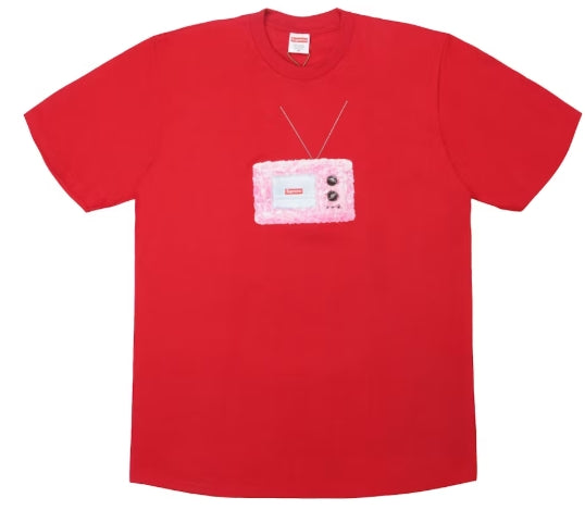 Supreme TV Tee Red SZ LARGE
