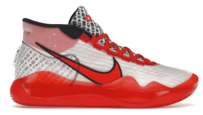 Nike KD 12 YouTube SZ 7Y USED NO BOX (SOME YELLOWING)