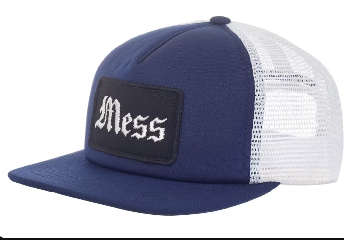 Supreme Mess Mesh Back 5-Panel Navy