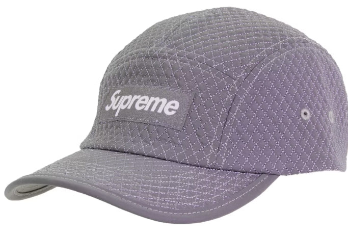 Supreme Micro Quilted Camp Cap Reflective