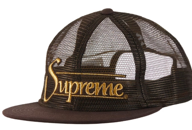 Supreme Mesh 6-Panel Brown
