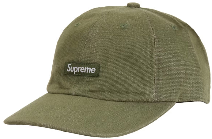 Supreme Cordura Denim Small Box 6-Panel Olive