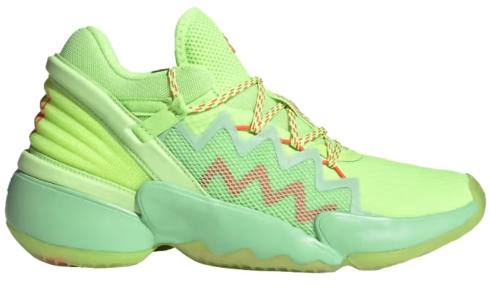 adidas D.O.N. Issue #2 Marvel Spiderman Spidey Sense Green (GS) SZ 5