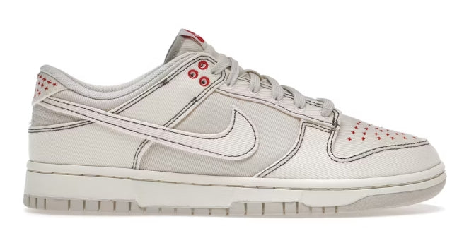 Nike Dunk Low Light Orewood Brown Sashiko SZ 7.5Y (NO BOX LID)