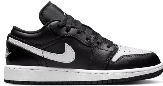 Jordan 1 Low Black Summit White (GS) SZ 6.5Y MISSING LID