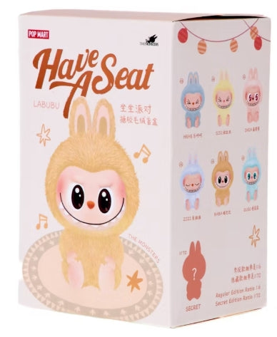 Pop Mart Labubu The Monsters Have a Seat Vinyl Plush Single Blind Box