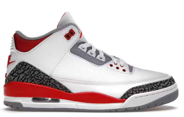 Jordan 3 Retro Fire Red (2022) (SZ 9.5 USED)