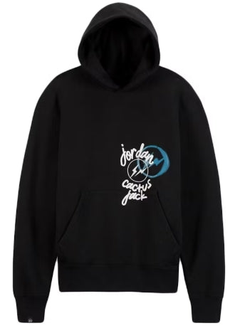 Travis Scott x Jordan x Fragment Hoodie Black SZ XL (USED)