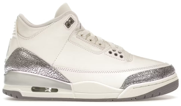 Jordan 3 Retro Sail Cement Grey (Women's) SZ 9.5W/8M MISSING LID