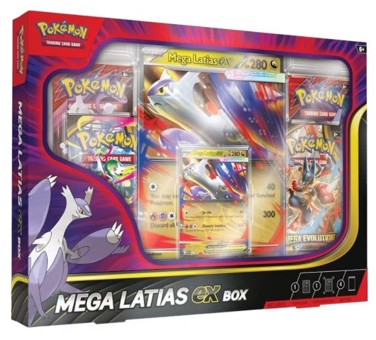 2025 Pokémon Mega Evolution Mega Latias Ex Box