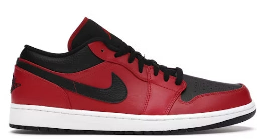 Jordan 1 Low Reverse Bred Pebbled Swoosh Size 11.5m USED (No Box)