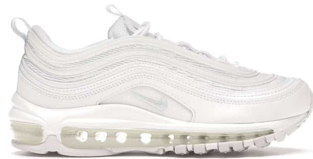 Nike Air Max 97 White Pure Platinum (Women's) SZ 6 YELLOWING