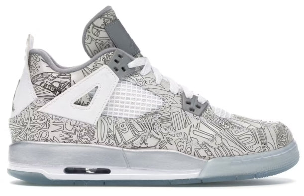 Jordan 4 Retro Laser (GS) SZ 7Y USED