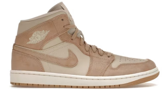 Jordan 1 Mid SE Legend Light Brown (Women's) SZ 11.5W/10M (NO LID)
