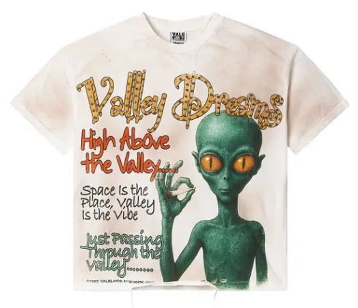 Vale Forever Area 14 Bling Tee 'Vintage/White' SZ XL