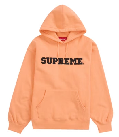 Supreme Collegiate Hooded Sweatshirt Peach SZ L