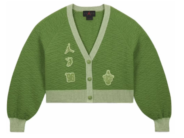Jordan x UNION x Bephies Women's Cardigan Chlorophyll/Lime Ice SZ L